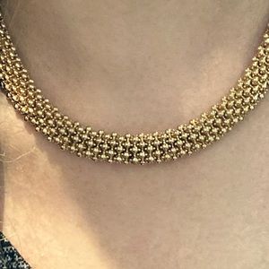Ciner gold plated necklace